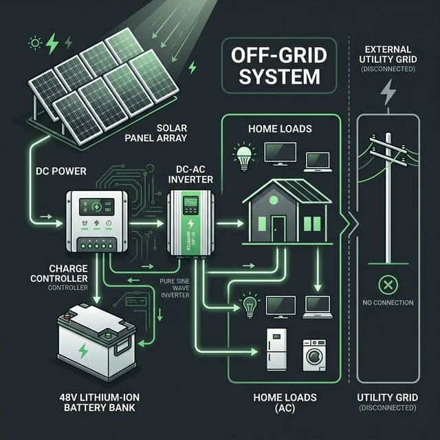 Off-Grid Solar System