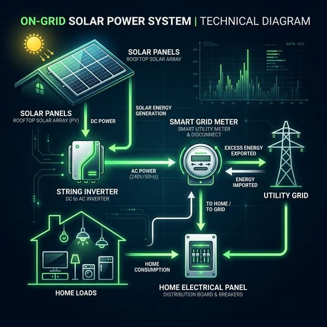 On-Grid Solar System